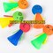 24Pcs Jumping Spring Rockets Launchers Toys-Fidget Emoticon Popper Toy Bouncy for Kids Toddlers Party Favors,Birthday Return Gifts,Valentines Day Gifts Goodie Bag Stuffers,Classroom Rewards Prizes